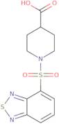 1-(2,1,3-Benzothiadiazol-4-ylsulfonyl)piperidine-4-carboxylic acid