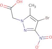 (4-Bromo-5-methyl-3-nitro-1H-pyrazol-1-yl)acetic acid