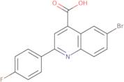 6-Bromo-2-(4-fluorophenyl)quinoline-4-carboxylic acid