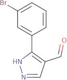 3-(3-Bromophenyl)-1H-pyrazole-4-carbaldehyde