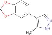 4-(1,3-Benzodioxol-5-yl)-3-methyl-1H-pyrazole