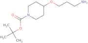 tert-Butyl 4-(3-aminopropoxy)piperidine-1-carboxylate