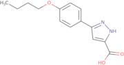 3-(4-Butoxyphenyl)-1H-pyrazole-5-carboxylic acid