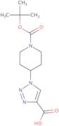 1-[1-(tert-Butoxycarbonyl)piperidin-4-yl]-1H-1,2,3-triazole-4-carboxylic acid