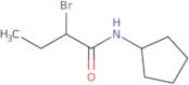 2-Bromo-N-cyclopentylbutanamide