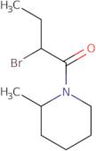 1-(2-Bromobutanoyl)-2-methylpiperidine