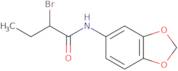 N-1,3-Benzodioxol-5-yl-2-bromobutanamide