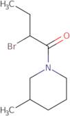 1-(2-Bromobutanoyl)-3-methylpiperidine