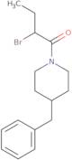 4-Benzyl-1-(2-bromobutanoyl)piperidine