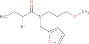 2-Bromo-N-(2-furylmethyl)-N-(3-methoxypropyl)butanamide