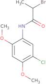 2-Bromo-N-(5-chloro-2,4-dimethoxyphenyl)propanamide