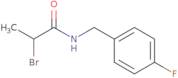 2-Bromo-N-(4-fluorobenzyl)propanamide