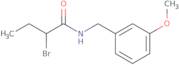 2-Bromo-N-(3-methoxybenzyl)butanamide