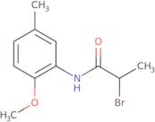 2-Bromo-N-(2-methoxy-5-methylphenyl)propanamide