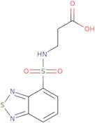 3-[(2,1,3-Benzothiadiazol-4-ylsulfonyl)amino]propanoic acid