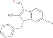 1-Benzyl-2,6-dimethyl-1H-indole-3-carbaldehyde