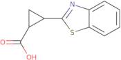 2-(1,3-Benzothiazol-2-yl)cyclopropanecarboxylic acid