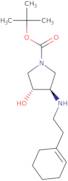 tert-Butyl (3R,4R)-3-[(2-cyclohex-1-en-1-ylethyl)amino]-4-hydroxypyrrolidine-1-carboxylate