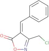 (4E)-4-Benzylidene-3-(chloromethyl)isoxazol-5(4H)-one