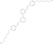 4.4'-Bis (2-[4-(hexyloxy)phenyl]ethenyl)-2,2'-bipyridine