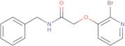 N-Benzyl-2-[(2-bromopyridin-3-yl)oxy]acetamide