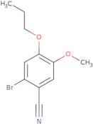2-Bromo-5-methoxy-4-propoxybenzonitrile