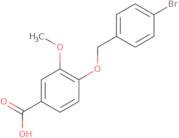 4-[(4-Bromobenzyl)oxy]-3-methoxybenzoic acid