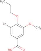 3-Bromo-5-methoxy-4-propoxybenzoic acid