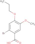 2-Bromo-5-methoxy-4-propoxybenzoic acid