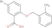 5-Bromo-2-[(2-methylbenzyl)oxy]benzoic acid