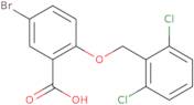 5-Bromo-2-[(2,6-dichlorobenzyl)oxy]benzoic acid