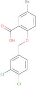 5-Bromo-2-[(3,4-dichlorobenzyl)oxy]benzoic acid