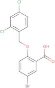 5-Bromo-2-[(2,4-dichlorobenzyl)oxy]benzoic acid