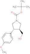 tert-Butyl (3S,4R)-3-(hydroxymethyl)-4-(4-methoxyphenyl)pyrrolidine-1-carboxylate