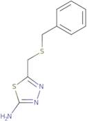 5-[(Benzylthio)methyl]-1,3,4-thiadiazol-2-amine