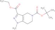 5-tert-Butyl 3-ethyl 1-methyl-1,4,6,7-tetrahydro-5H-pyrazolo[4,3-c]pyridine-3,5-dicarboxylate