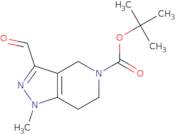tert-Butyl 3-formyl-1-methyl-1,4,6,7-tetrahydro-5H-pyrazolo[4,3-c]pyridine-5-carboxylate