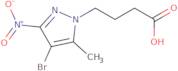 4-(4-Bromo-5-methyl-3-nitro-1H-pyrazol-1-yl)butanoic acid