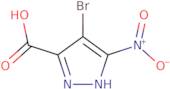 4-Bromo-3-nitro-1H-pyrazole-5-carboxylic acid