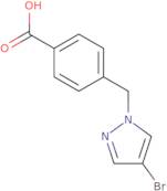 4-[(4-Bromo-1H-pyrazol-1-yl)methyl]benzoic acid