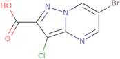 6-Bromo-3-chloropyrazolo[1,5-a]pyrimidine-2-carboxylic acid