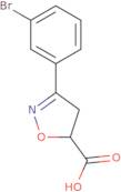 3-(3-Bromophenyl)-4,5-dihydroisoxazole-5-carboxylic acid