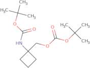 {1-[(tert-Butoxycarbonyl)amino]cyclobutyl}methyl tert-butyl carbonate