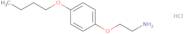 [2-(4-Butoxyphenoxy)ethyl]amine hydrochloride