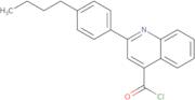 2-(4-Butylphenyl)quinoline-4-carbonyl chloride