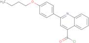 2-(4-Butoxyphenyl)quinoline-4-carbonyl chloride