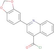 2-(1,3-Benzodioxol-5-yl)quinoline-4-carbonyl chloride