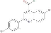 6-Bromo-2-(4-methylphenyl)quinoline-4-carbonyl chloride