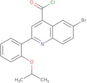 6-Bromo-2-(2-isopropoxyphenyl)quinoline-4-carbonyl chloride