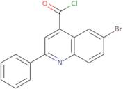 6-Bromo-2-phenylquinoline-4-carbonyl chloride